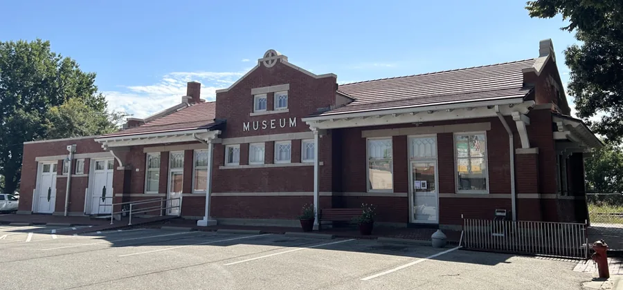 Museum in Mulvane, Kansas. Housed in the former Santa Fe Depot.